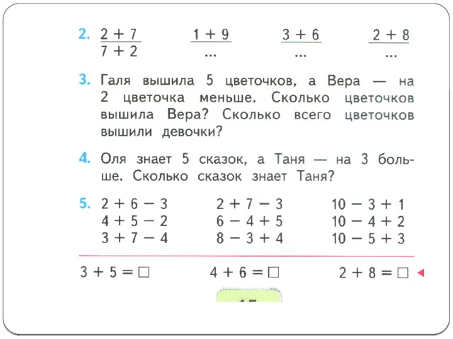 Повторение свойства сложения 2 класс презентация