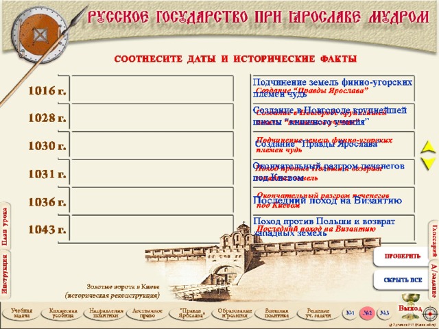 История 6 класс русское слово