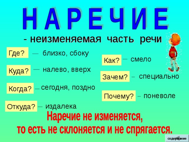 содержание 