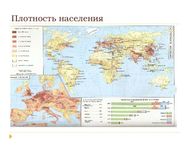 Плотность населения 