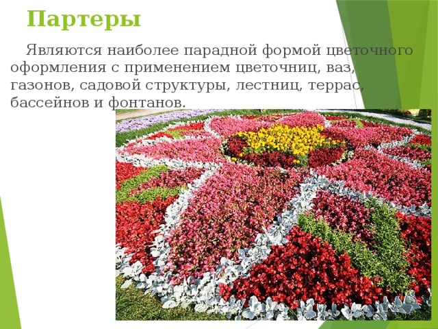 Как пишется партер. Партерная клумба. Конструкция цветочного оформления. Партер в ландшафтном дизайне. Партер Озеленение в интерьере.