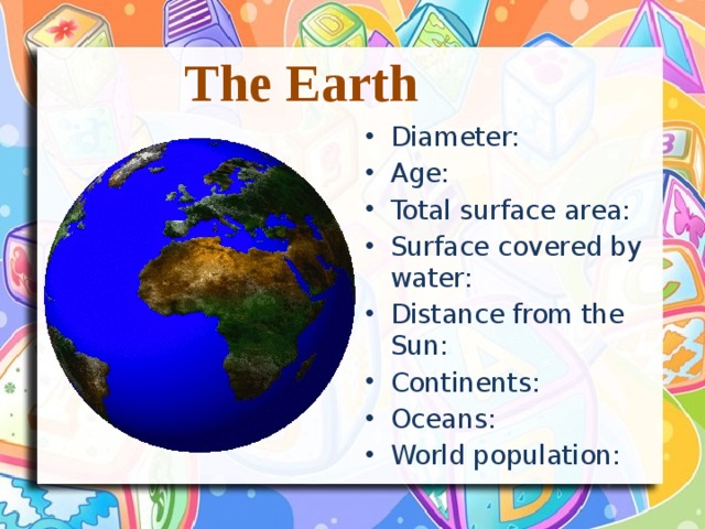 The Earth
