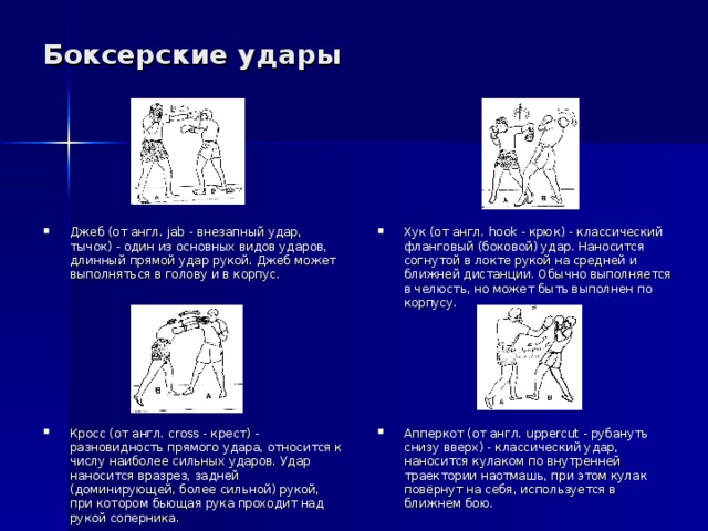 Боксерский удар 8 букв сканворд