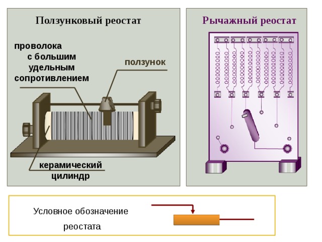 Если на схеме ползунок реостата передвинуть вверх то показания приборов