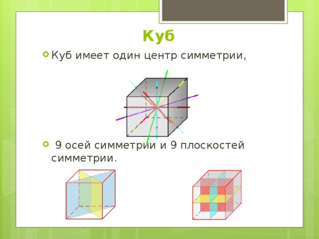 Сколько осей симметрии имеет квадрат ответ