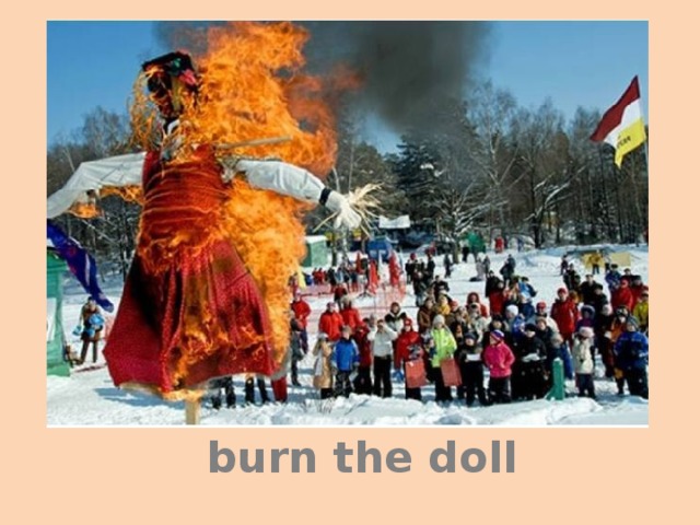 burn the doll 
