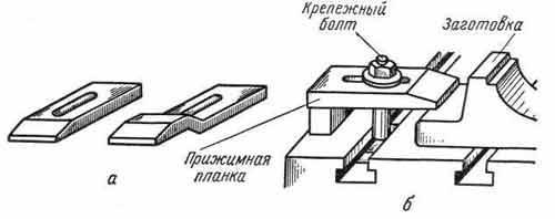 Прижим для фрезерного стола чертеж