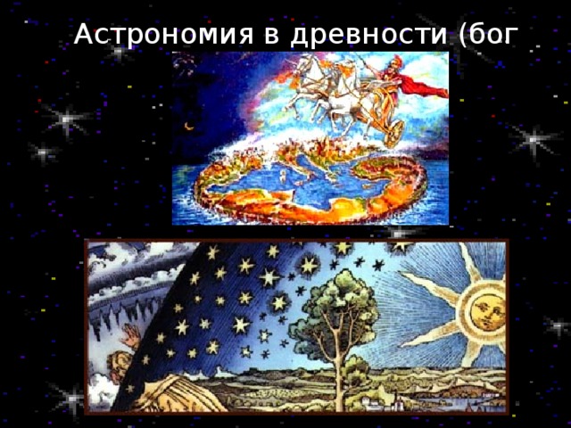 Астрономия в древности (бог Гелиос). 