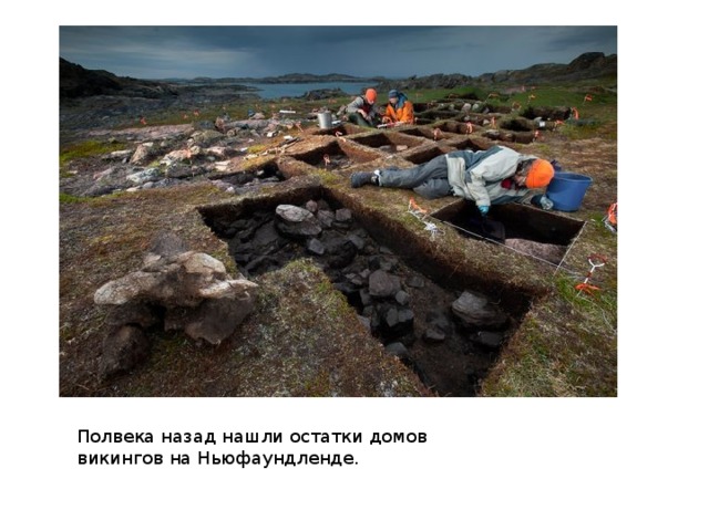 Полвека назад нашли остатки домов викингов на Ньюфаундленде. 