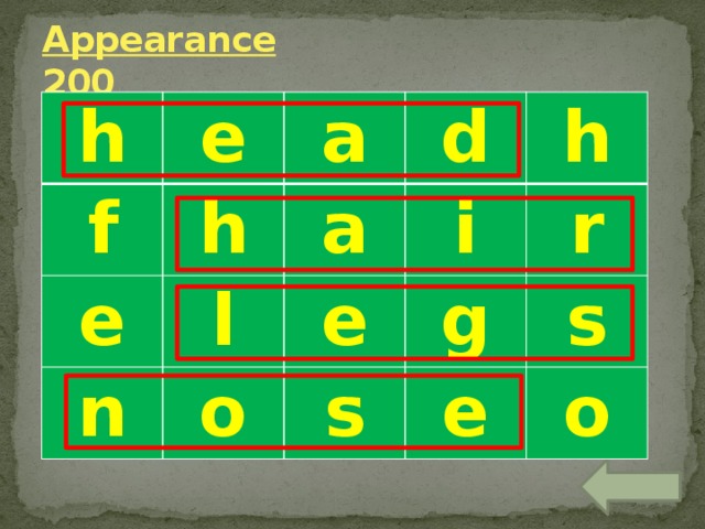 Appearance  200 h e f h a e n l a d h e i o r g s s e o 