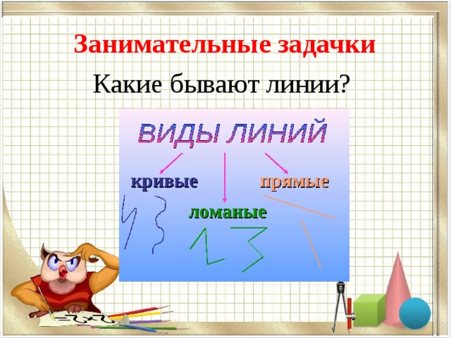 Линии бывают