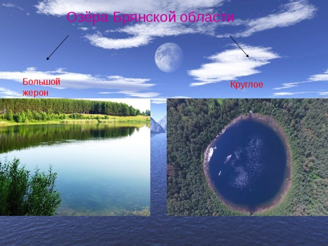 Озёра Брянской области Большой жерон Круглое 