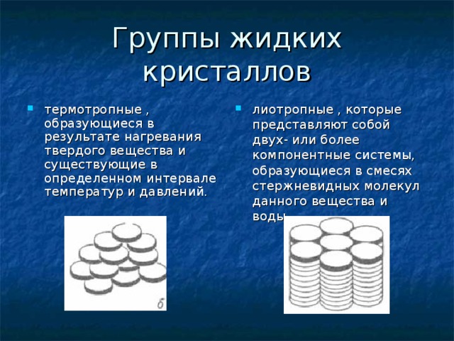 Проект по физике на тему жидкие кристаллы по