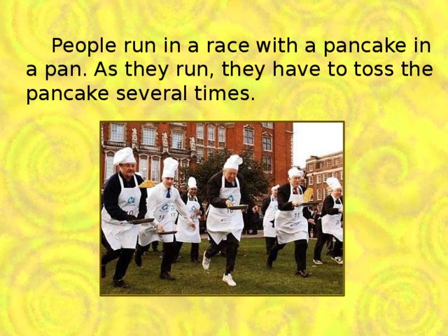 Pancake day in britain презентация