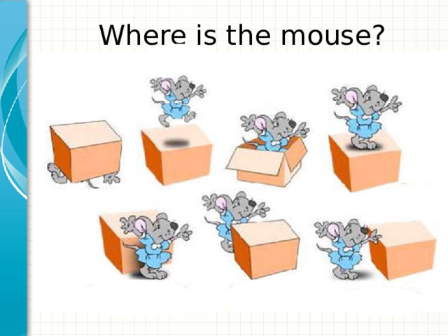 Where is the mouse? 