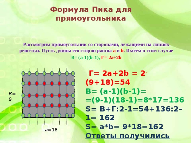 Уравнение прямоугольника