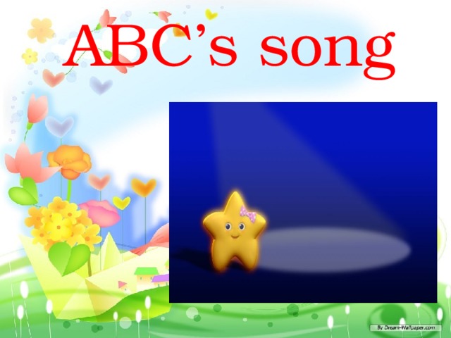  ABC’s song 