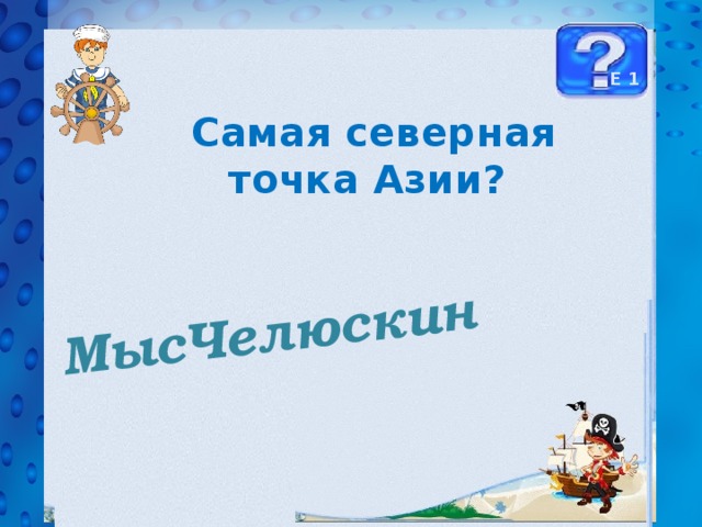 МысЧелюскин Е 1  Самая северная точка Азии? 