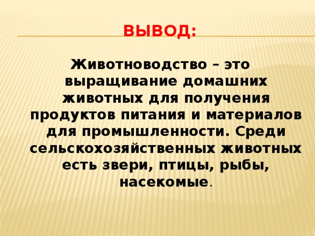 Проекты по животноводству