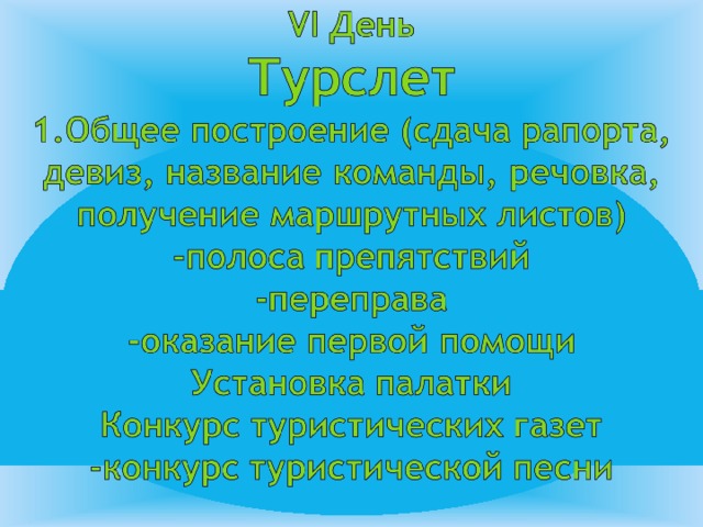 Проект на тему туризм 9 класс Презентация туристической недели