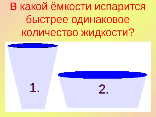 Какой емкости надо. Ёмкость для испарения. Влияет форма ёмкости на скорость нагревания воды. Ёмкости какие. Влияет ли форма емкости на скорость нагревания воды.