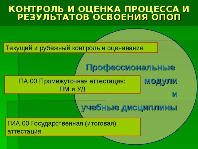 Процесс проверки и оценки результатов обучения презентация