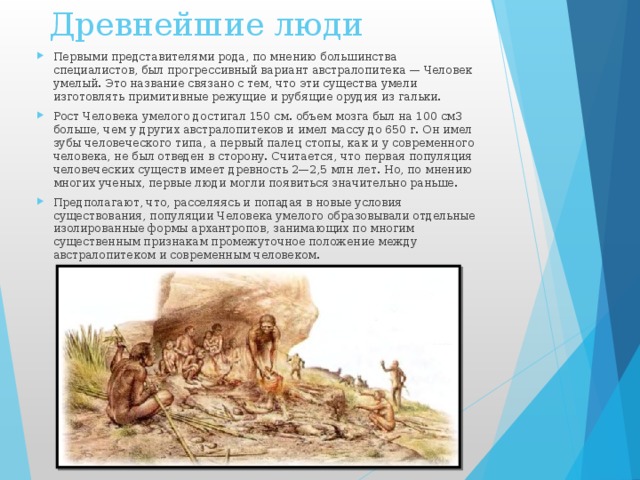 Первым представителем рода человек был. Самый ранний представитель рода человек. Почему человека умелого считают первым представителем рода homo. Австралопитек влияние на биосферу.