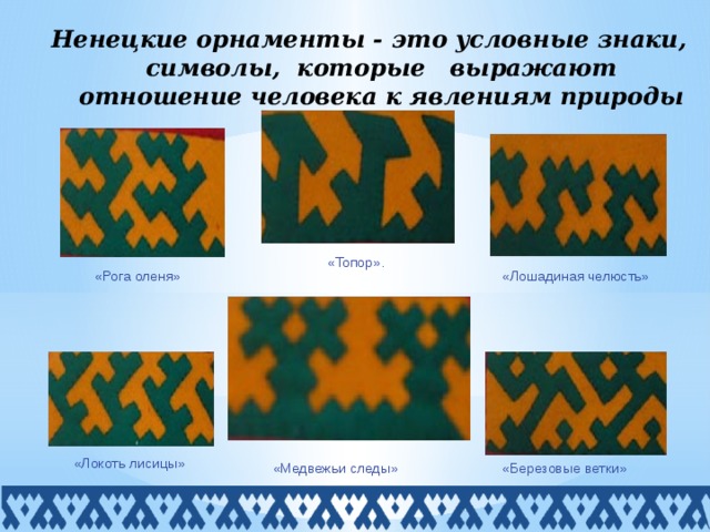 Ненецкий орнамент презентация