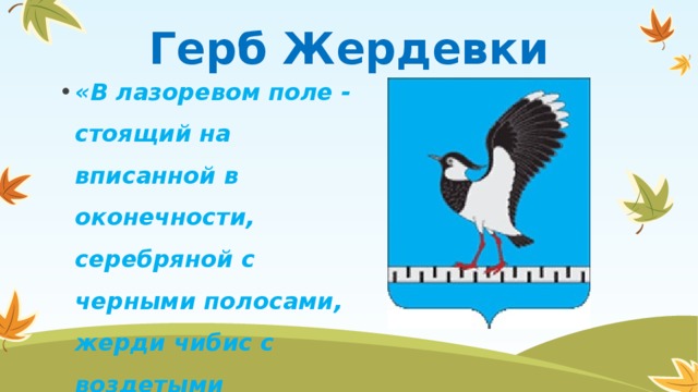 Карта города жердевки