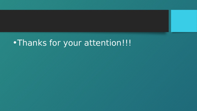 Thanks for your attention!!! 