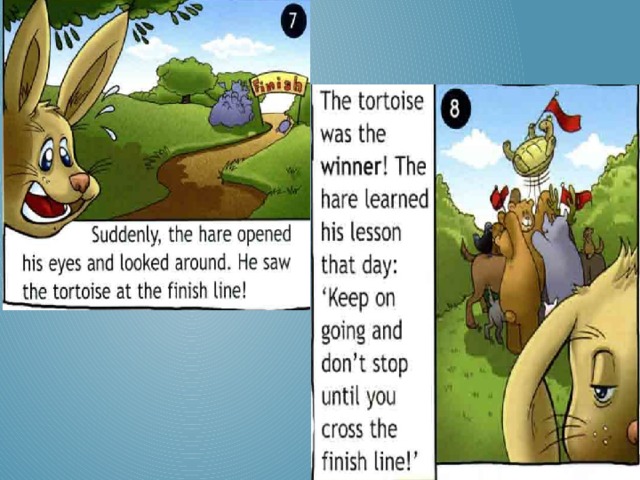 The hare and the tortoise 4 класс spotlight презентация