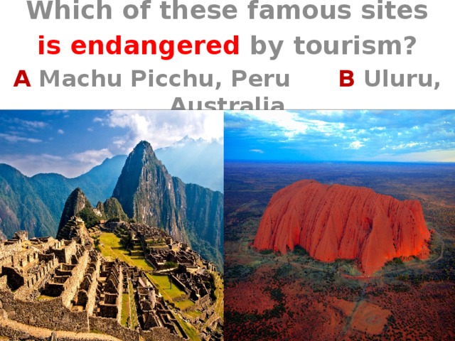 World monuments in danger