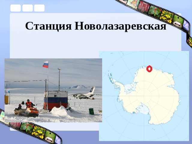 Станция Новолазаревская 