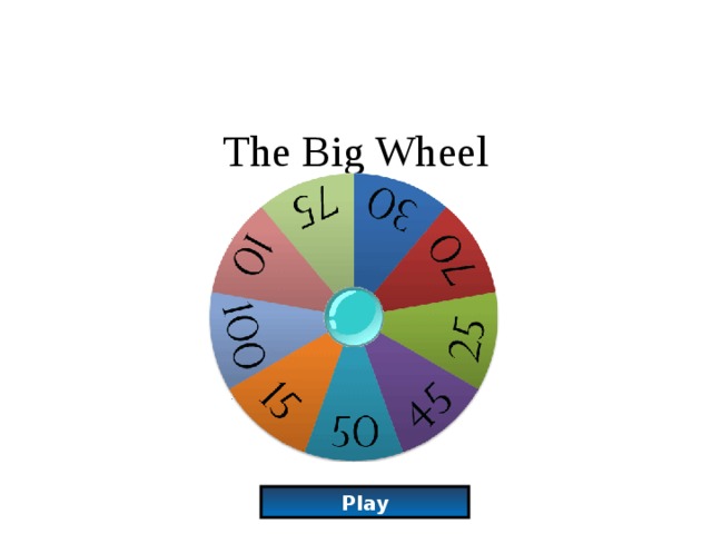 The Big Wheel Play 