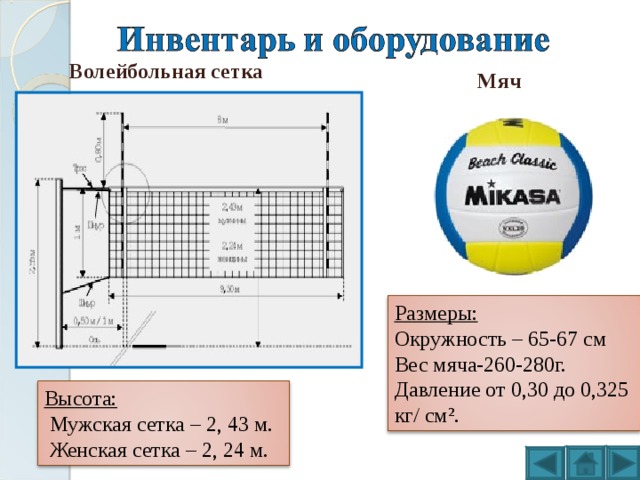 Волейбольная сетка чертеж