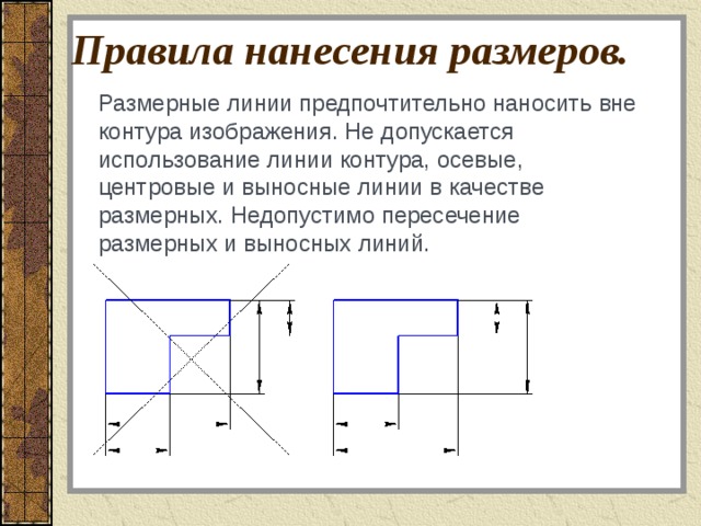 Повторение размеров на разных изображениях не допускается