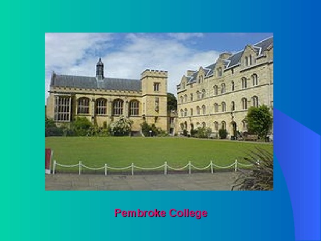  Pembroke College 