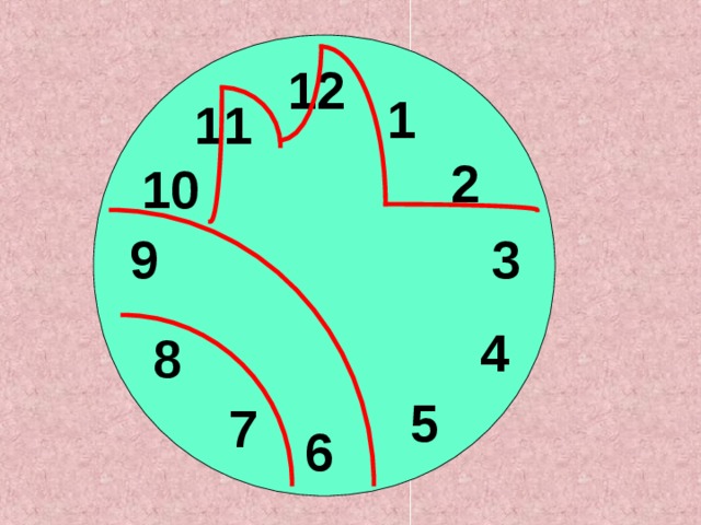 12 1 11 2 10 3 9 4 8 5 7 6 