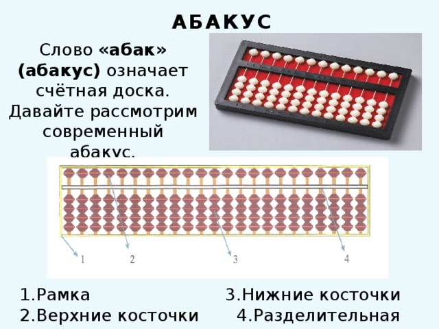 Как считать на абакусе инструкция в картинках для детей