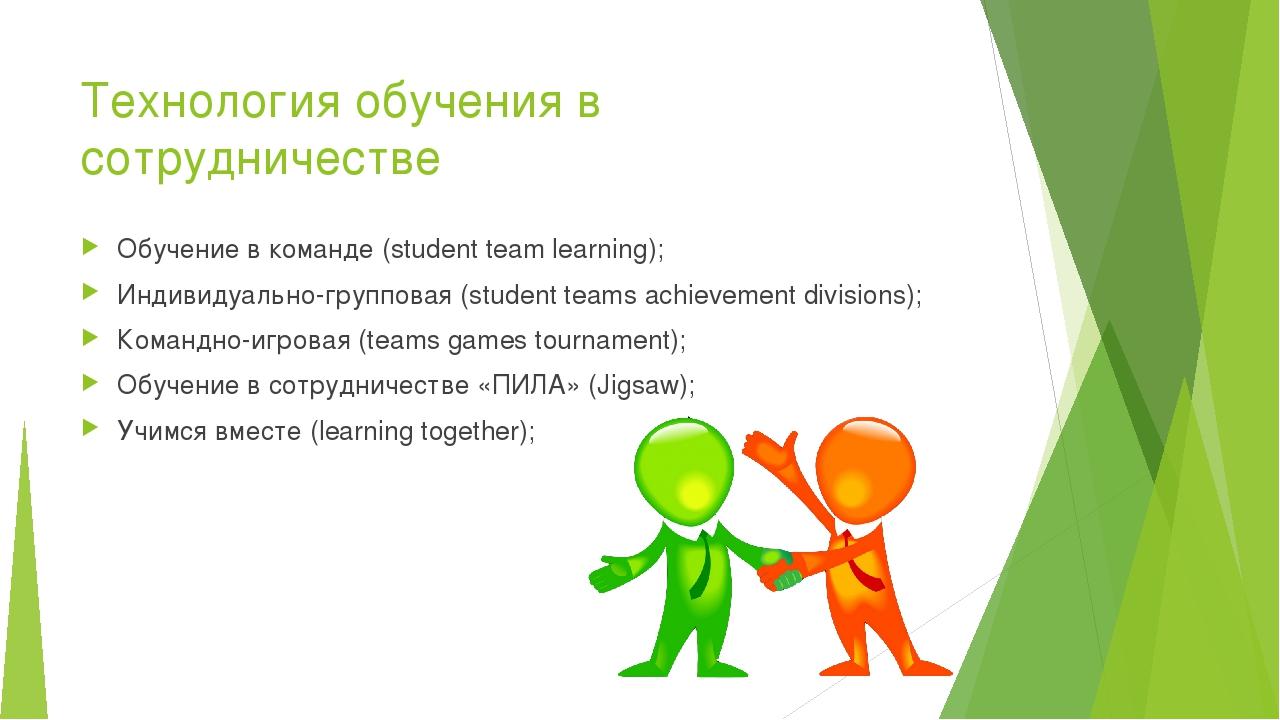 Методики сотрудничества. Технология обучения в сотрудничестве. Технология сотрудничества на уроке. Метод сотрудничества в обучении. Обучение в сотрудничестве схема.