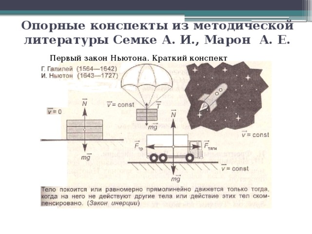 На дне конспект