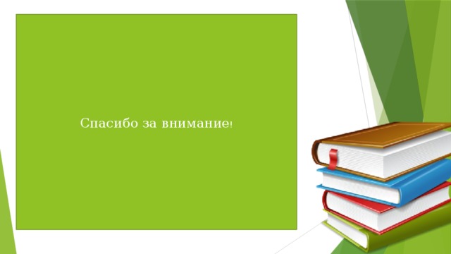 Спасибо за внимание ! 