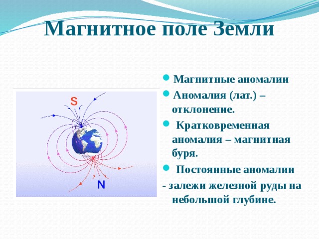 Магнитные аномалии картинки