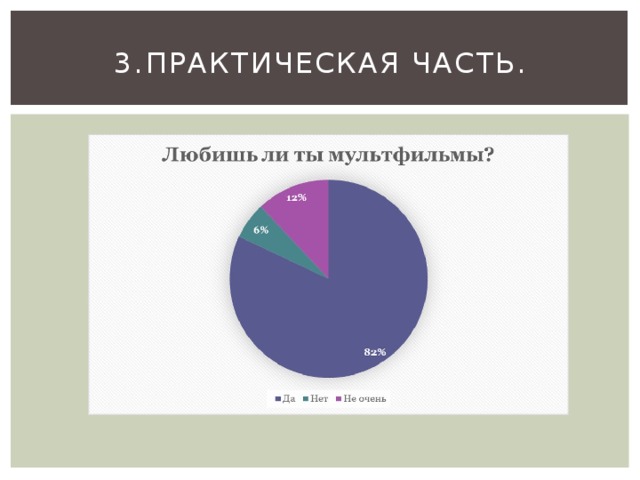 3.  Практическая часть. 