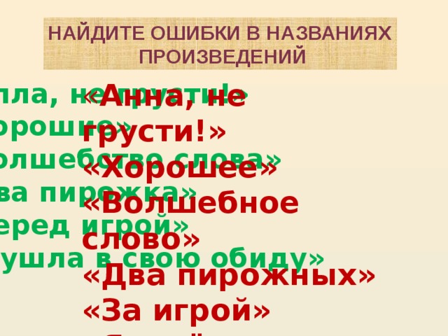 Аня не грусти план продолжение рассказа