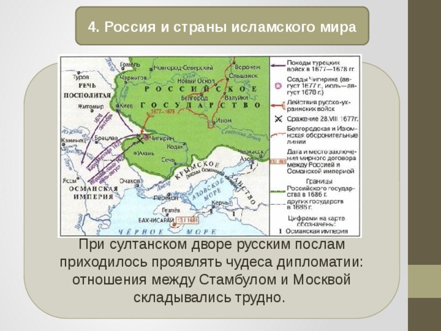 Международные отношения в конце xvii