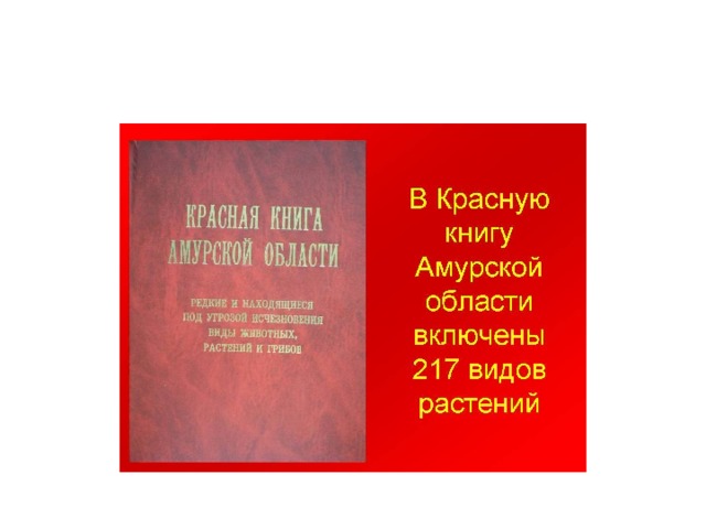 Красная книга амура