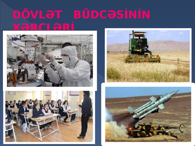 DÖVLƏT BÜDCƏSİNİN XƏRCLƏRİ 