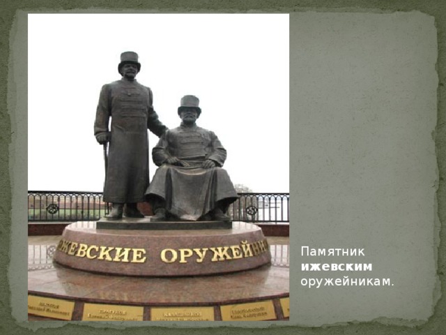 Памятники ижевска презентация