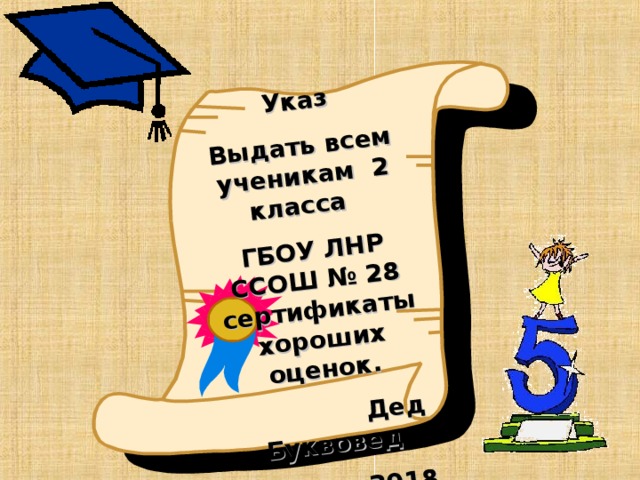 Оценки в 1 классе